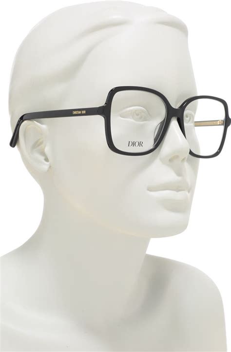 dior spirito glasses|Dior DiorSpiritO 56MM Square Optical Glasses .